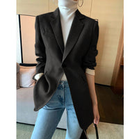 DamenEleganter und bequemer Blazer Nord Taschen in Schwarz