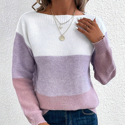 VIELSEITIGER LANGÄRMELIGER STRICKPULLOVER | MODERN, KOMFORTABEL, ELEGANT