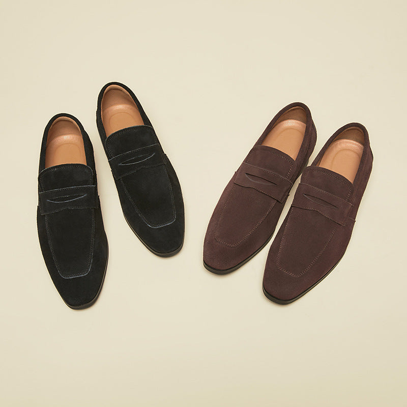 Vittorio | Penny-Loafer aus Wildleder