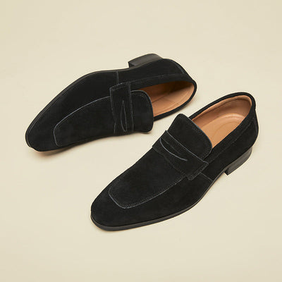 Vittorio | Penny-Loafer aus Wildleder