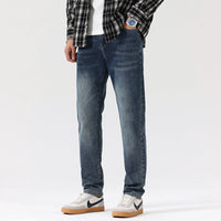 Aiden | Slim Fit Stretch-Jeans in Marineblau
