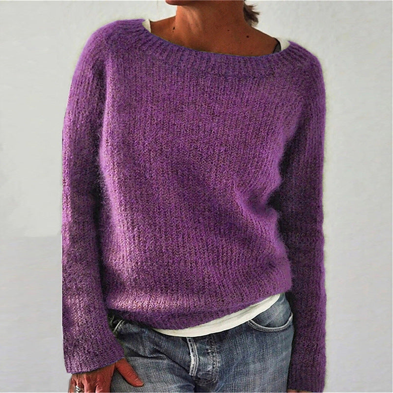Kuscheliger Herbstpullover für stilbewusste Frauen