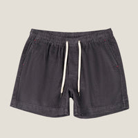 James | Elastischer Bund Kordelzug Shorts in Grau