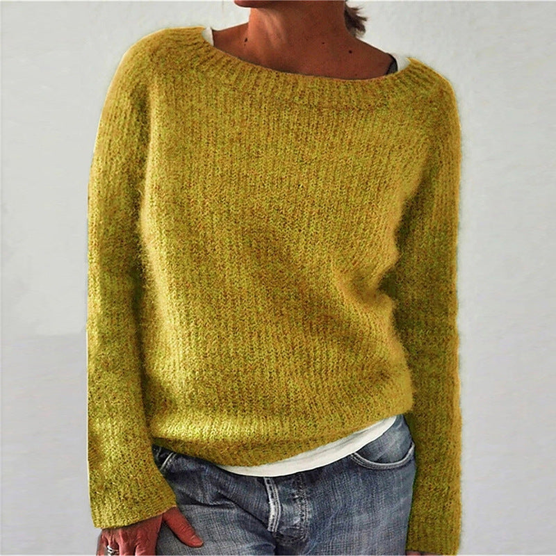 Kuscheliger Herbstpullover für stilbewusste Frauen