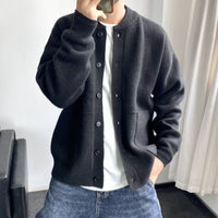 Alain™ - Luxus Pullover in Schwarz
