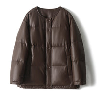 Damen Steppjacke mit hohem Kragen Nord Taschen in Weinrot