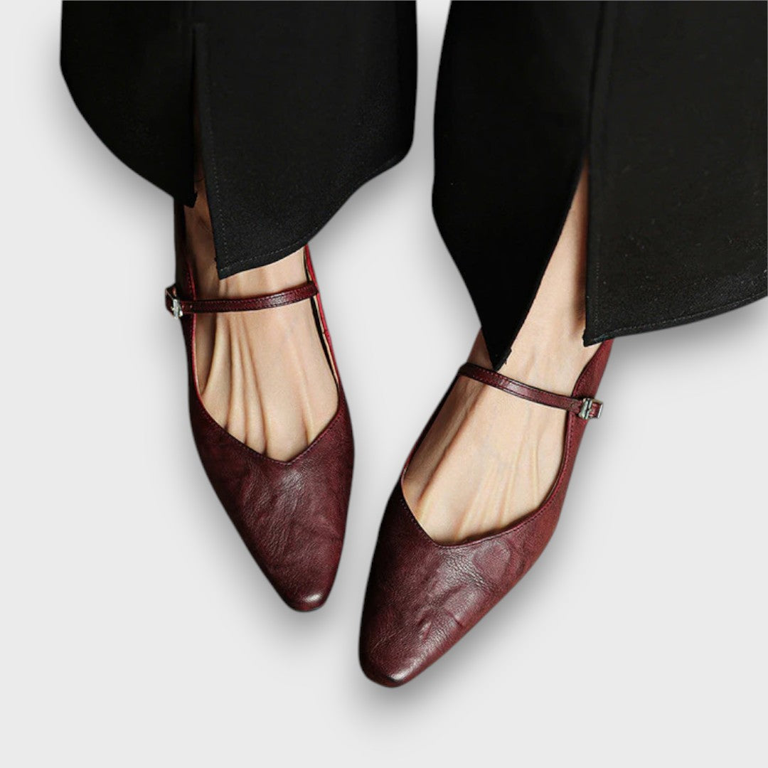 Ornella – Elegante Mules mit Riemchen