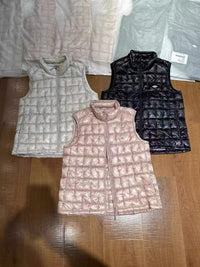 Damen Stilvolle Steppjacke mit hohem Kragen Nord Taschen in Rosa