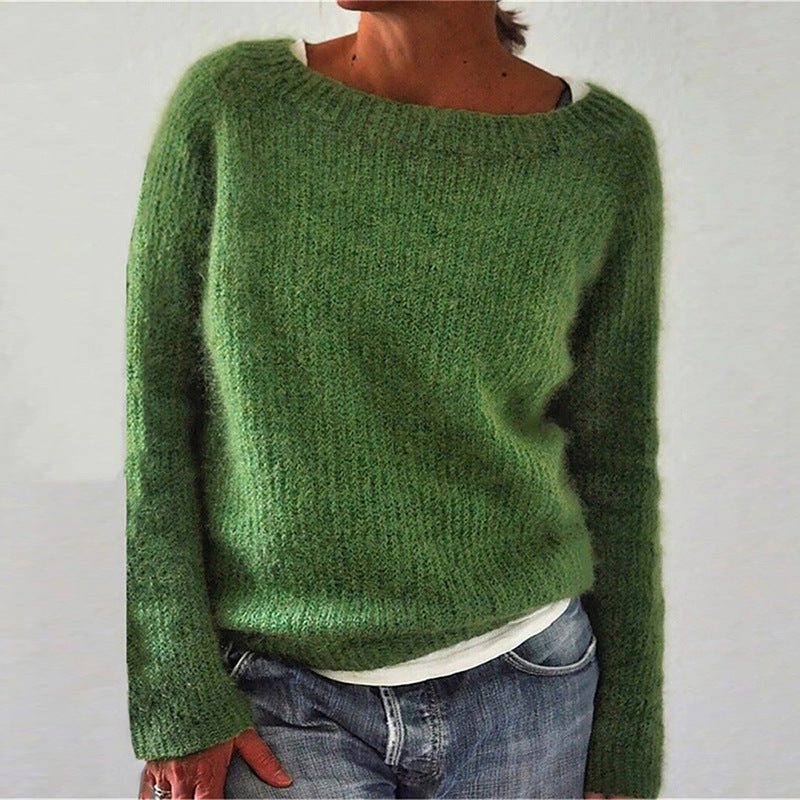 Kuscheliger Herbstpullover für stilbewusste Frauen