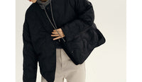 Damen Wendejacke mit hohem Kragen Nord Taschen in Schwarz