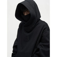 Herren Oversize Hoodie | Warme in Schwarz