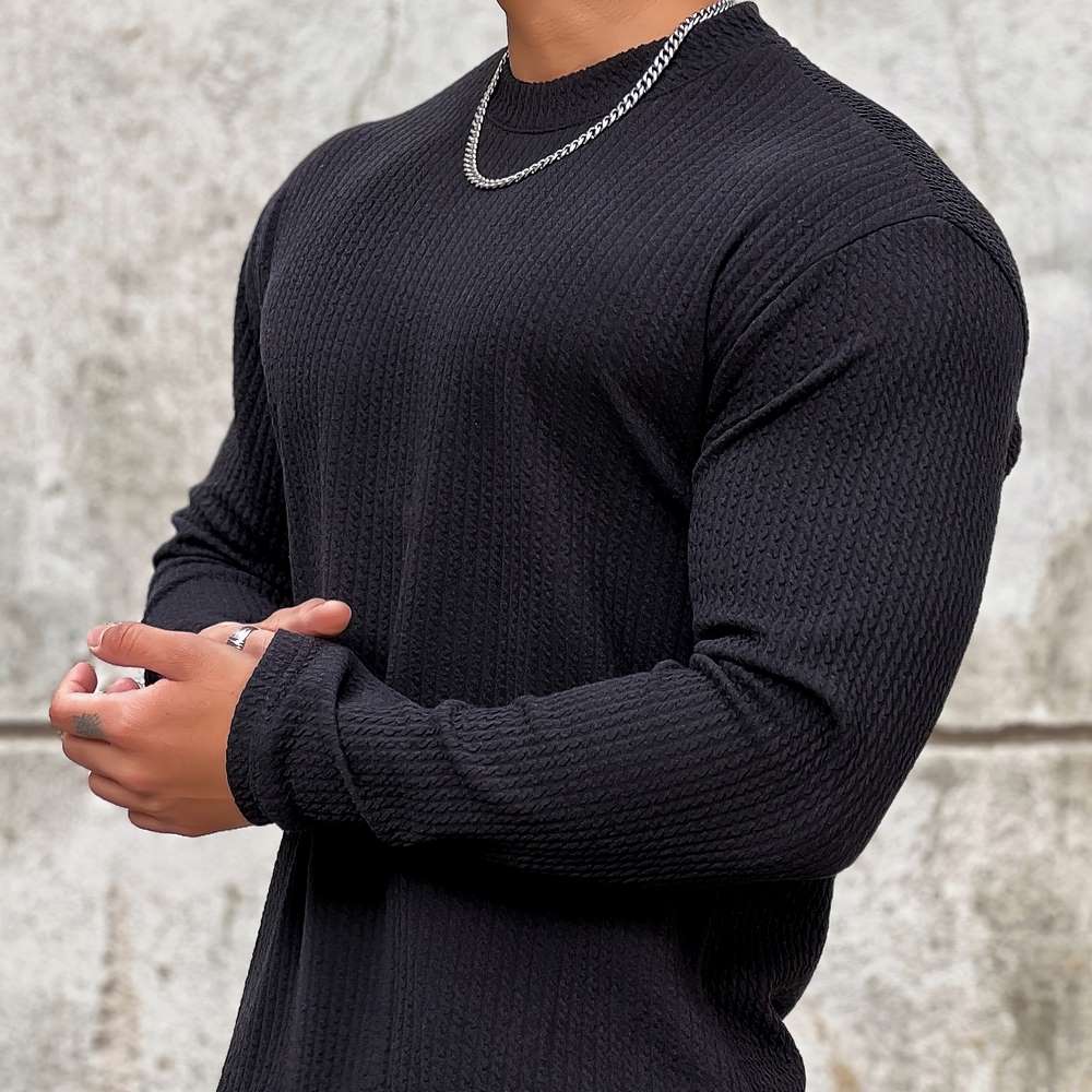 Sportlicher Herren Fitness Pullover
