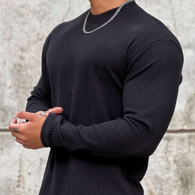 Sportlicher Herren Fitness Pullover