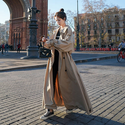 Olga – Eleganter Trenchcoat mit lockerer Passform