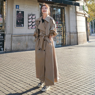 Olga – Eleganter Trenchcoat mit lockerer Passform