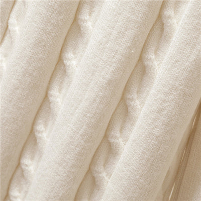 Luxuriöses Kaschmir-Pullover-Set mit warmer Weste für den perfekten Herbstlook