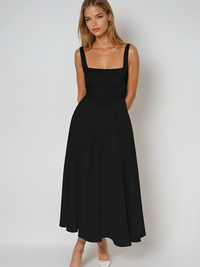 Livia | Stilvolles Damenkleid für elegante Looks in Schwarz
