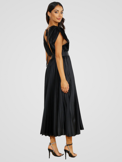 AMAYA PLEATED MIDI