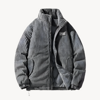 Adam | Stylische Cordjacke in Grau