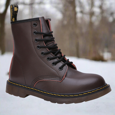 Von Elsen™| Martens Damen Leder Stiefeletten