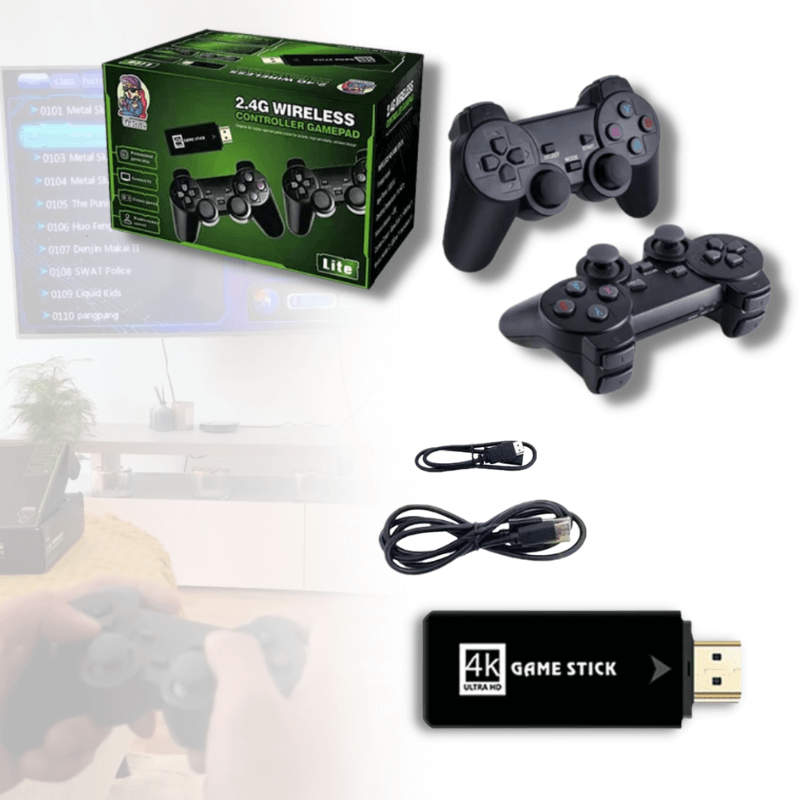 Retro Game Stick mit 10.000 Spielen – Plugbit