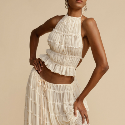 Imogen® | Neckholder-Top und Rock-Set