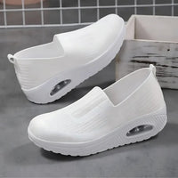 Mira | Orthopädische Komfortschuhe zum Reinschlüpfen in Weiß