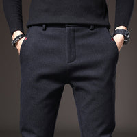 Adrien | Slim-Fit Hose in Blau
