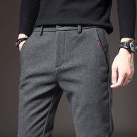 Adrien | Slim-Fit Hose in Dunkelgrau