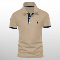 Oscar | Polo Shirt in Khaki