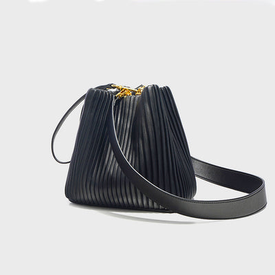 Elegante Damen Leder Umhängetasche mit verstellbarem Gurt