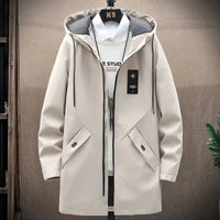 Herren Windbreaker-Kapuzenjacke - Pasky in Beige