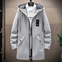 Herren Windbreaker-Kapuzenjacke - Pasky in Grau
