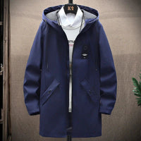 Herren Windbreaker-Kapuzenjacke - Pasky in Marineblau