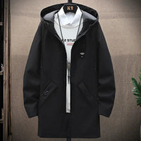Herren Windbreaker-Kapuzenjacke - Pasky in Schwarz