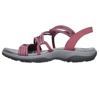 Odessa |  Orthopädische Bequeme Riemchensandalen in Übergröße für die Freizeit | Riemchensandalen mit weicher Sohle für den Sommer für Damen in Rosa