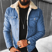 Stylische Denim-Jacke für Männer - Rik in Blau