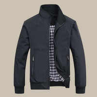 Windbreaker Jacke Casual Männer - Raf in Schwarz