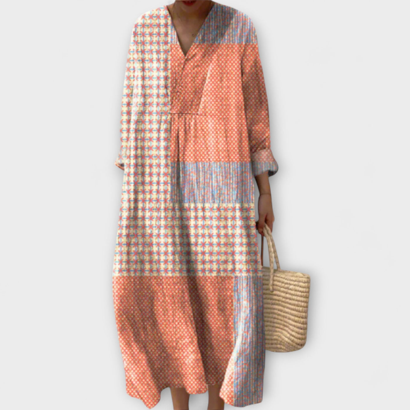 Bethany - Elegantes Kleid mit geometrischem Design