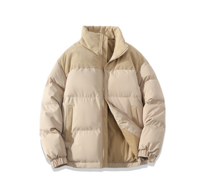 Stilvolle Herren Winter Pufferjacke