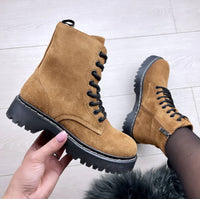WarmStep - Ultimativer Komfort Winterstiefel in Kamel