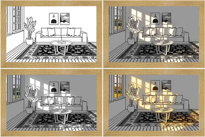 LED Leuchtenbild – Luminza
