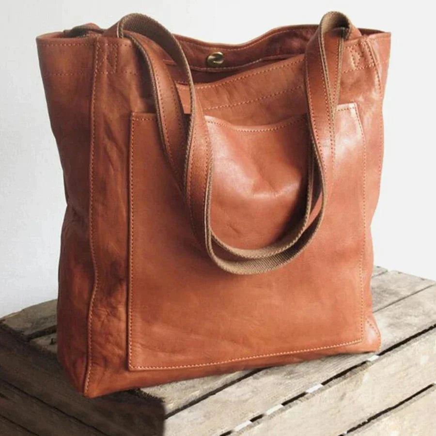 Luxuriöse Damen-Lederhandtasche mit zeitlosem Design