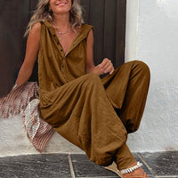 Iya - Jumpsuit in Karamell