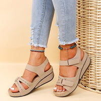 Zelda - Bequeme Orthopädische Sandalen für Frauen in Beige