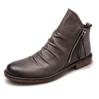 Owens | Lederstiefel für Herren in Grau