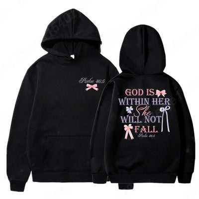 Faith™ – Psalm 46:5 Inspirierender Hoodie