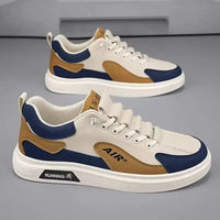 Aldous | Lässige Leder-Sneaker in Beige