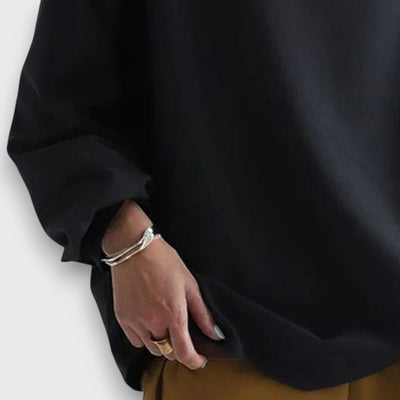 Gavrielle – Pullover mit hohem Kragen