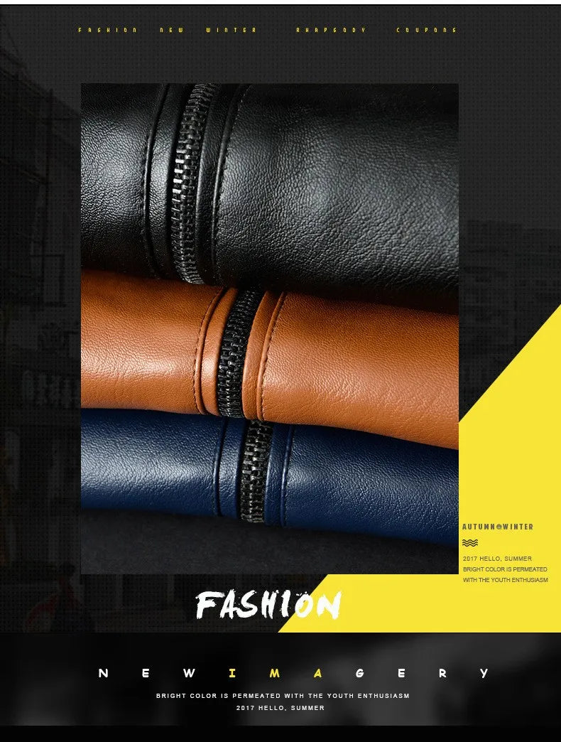 Troy™ Lässige Lederjacke